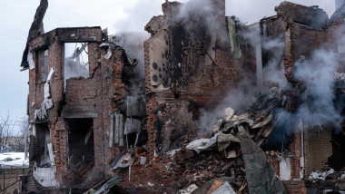 Consequences Of Russian Attack In Kyiv Region