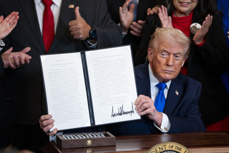 President Donald Trump Signs "Angel Family Day" Proclamation