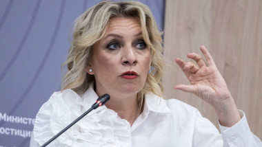 Foto: Maria Zaharova, purtătoarea de cuvânt a Ministerului de Externe al Federației Ruse