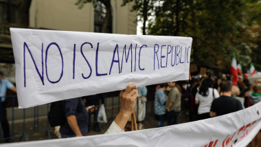 BUCURESTI - EVENIMENT - SOLIDARIZARE CU FEMEILE DIN IRAN - 1 OCT