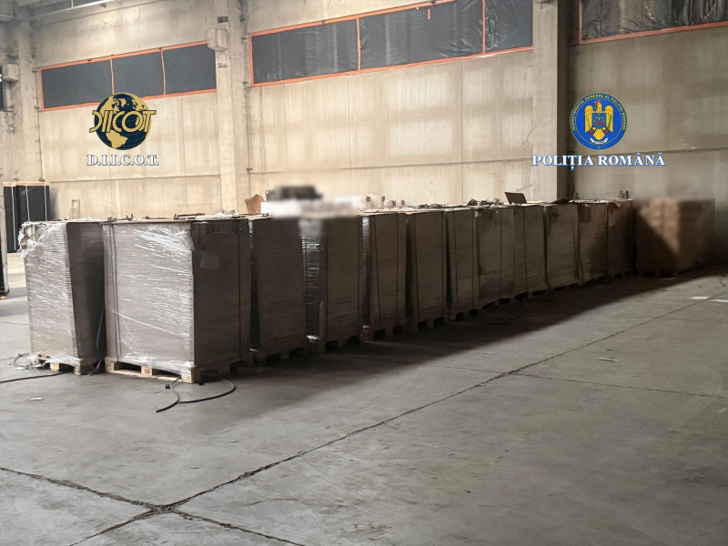 fabrica ilegala tigari tigarete