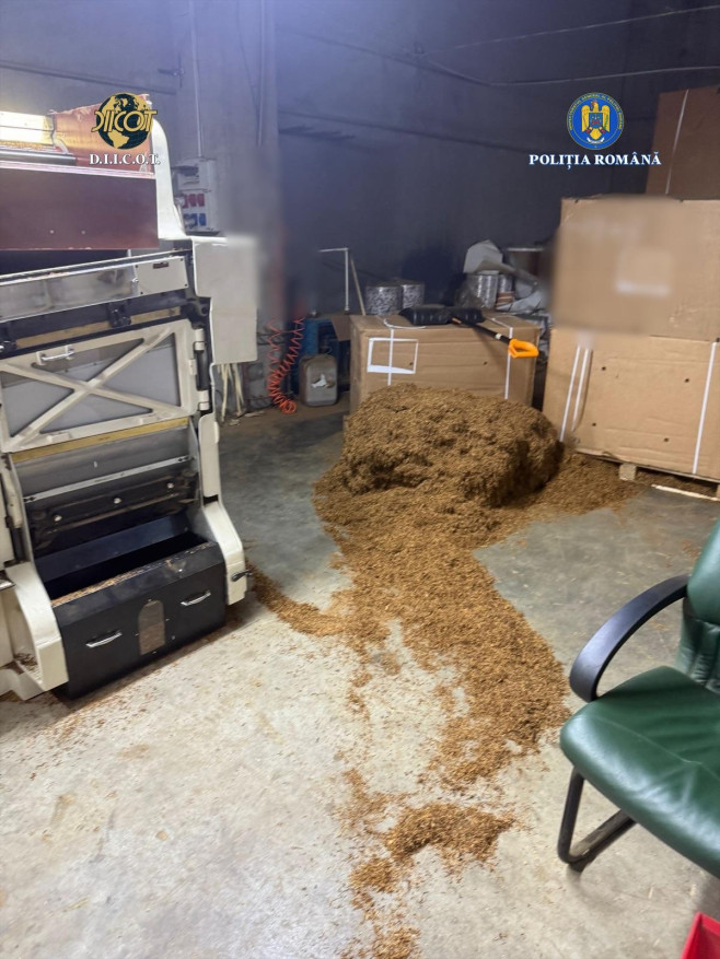 fabrica ilegala tigari tigarete