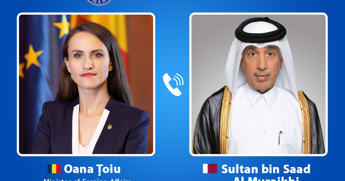 Oana Țoiu, discuții cu omologii din Oman, Arabia Saudită, Qatar