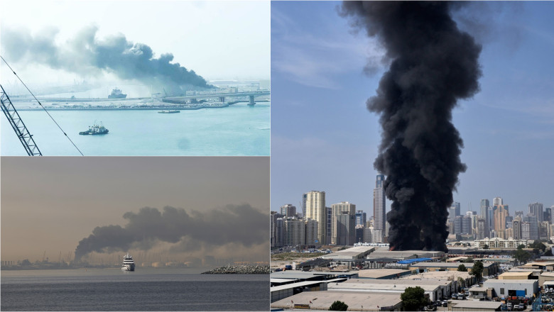 explozii în orașe din Golful Persic atacate de Iran