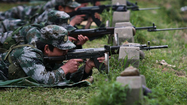 Anti-Terror Militia Emergency Drill Held In Nanjing