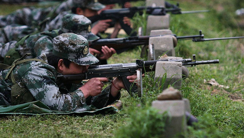 Anti-Terror Militia Emergency Drill Held In Nanjing