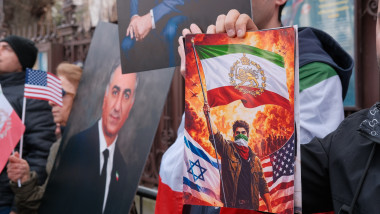 Demonstrație iranieni București