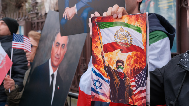 Demonstrație iranieni București