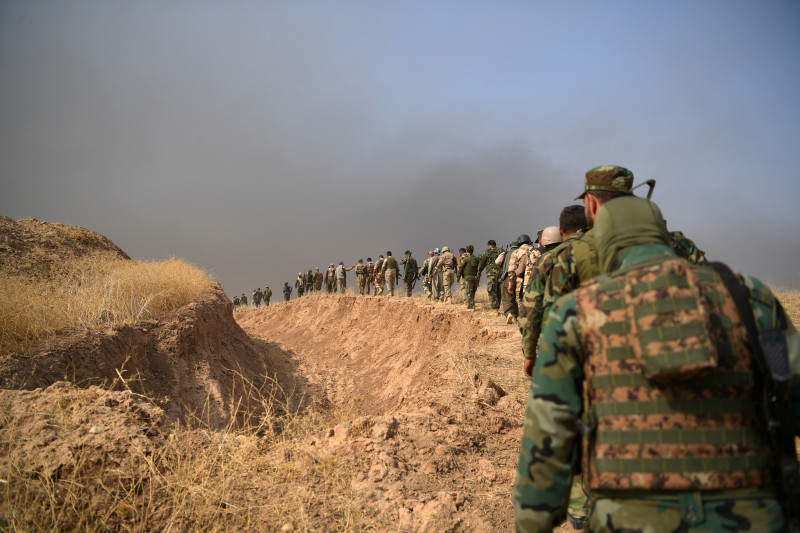 Joint Forces Battle To Retake Iraqi City Of Mosul From ISIS
