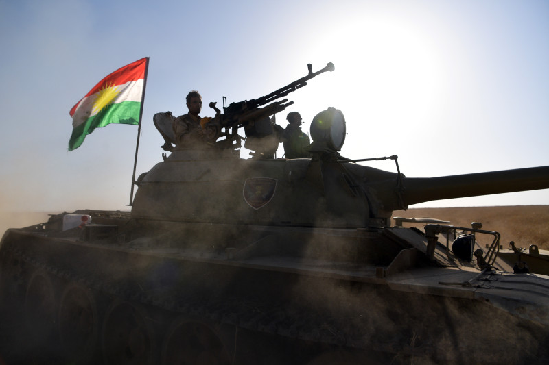 Joint Forces Battle To Retake Iraqi City Of Mosul From ISIS