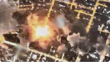 buncarul khamenei bombardat