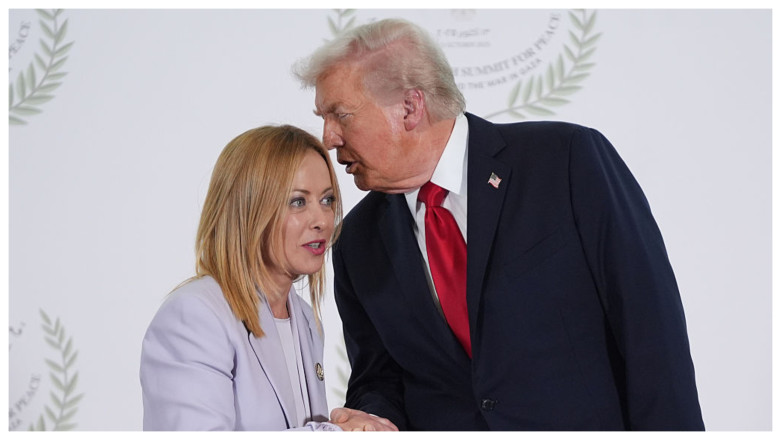 meloni trump