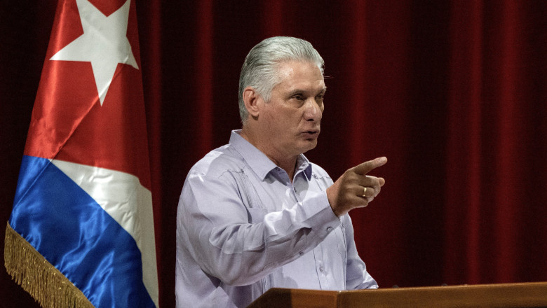 Președintele cubanez Miguel Diaz-Canel