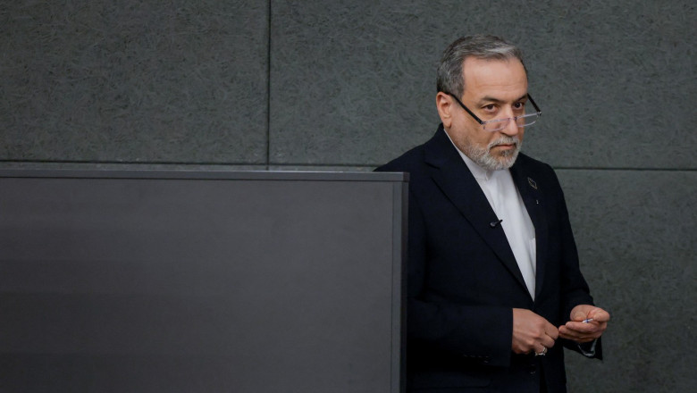 Ministrul iranian de Externe, Abbas Araghchi. Foto Profimedia