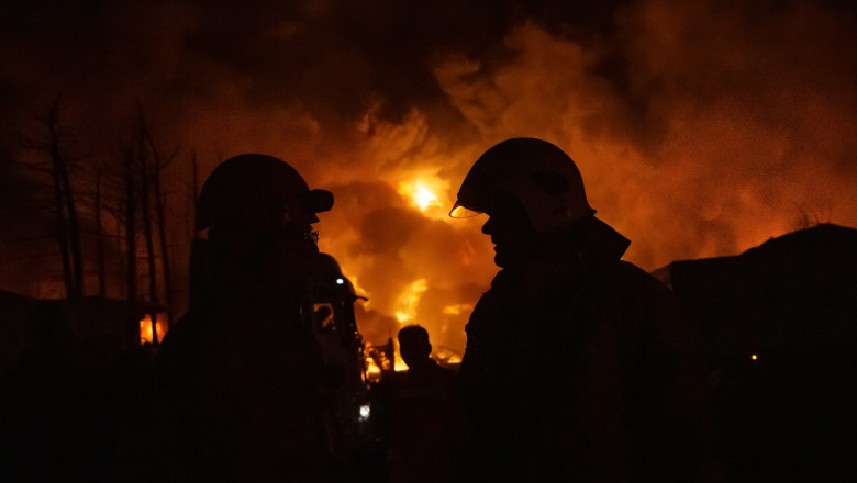 Fire breaks out in Shahran oil depot following US and Israeli attacks in Tehran