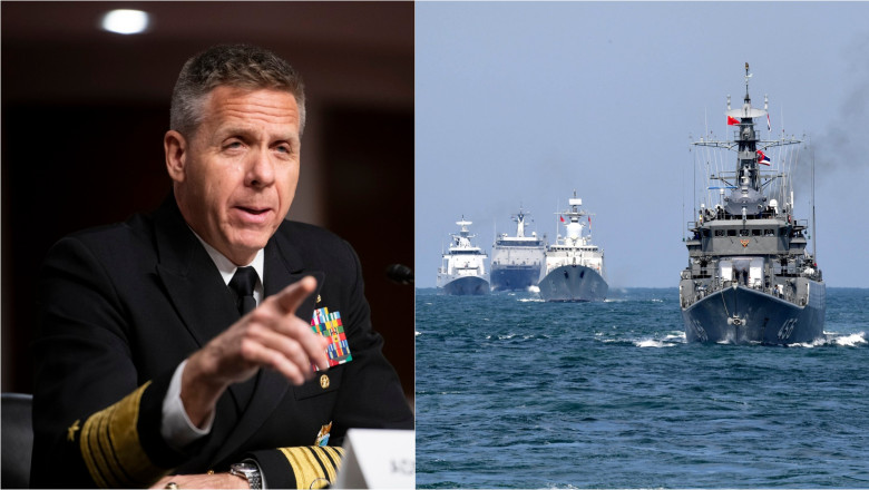 amiralul Philip Davidson / nave militare chineze