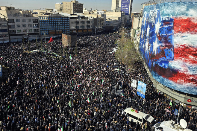 Demonstrations held in Iran following Khamenei's death