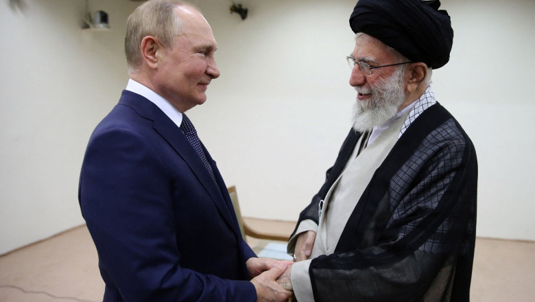Putin Meets Ali Khamenei - Tehran