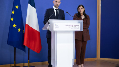 Jean-Noel Barrot Holds Press Conference on Middle East - Paris, France - 02 Mar 2026