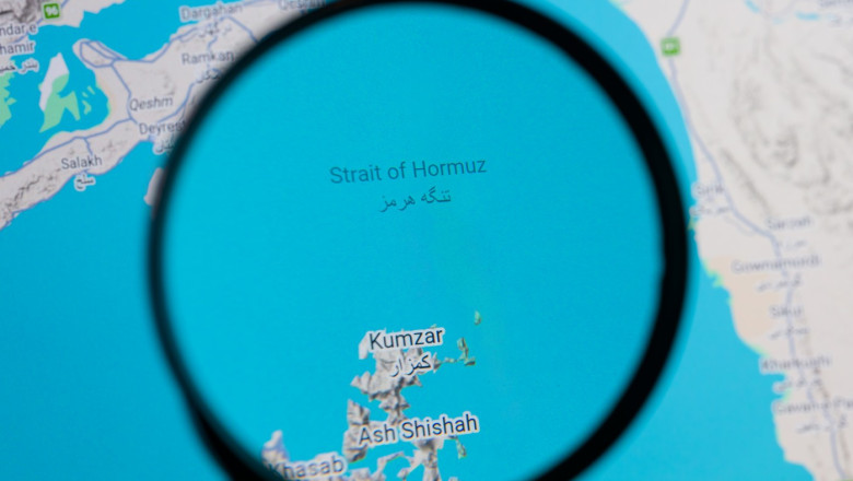 Strait of Hormuz - Iran Conflict - Photo Illustration
