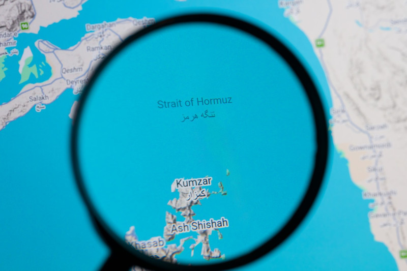 Strait of Hormuz - Iran Conflict - Photo Illustration