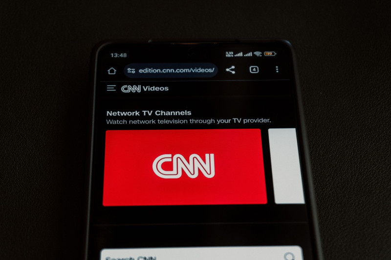 CNN. News concept photo.
