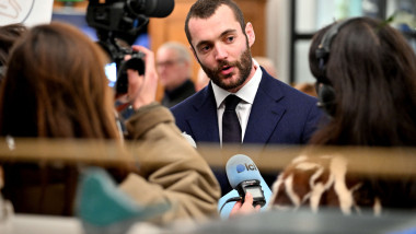 Louis Sarkozy, candidat à la mairie de Menton, est venu présenter son programme à l'hôtel L'Orangeraie - Menton