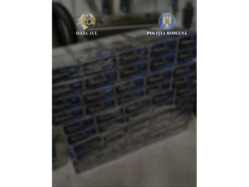 Percheziții DIICOT în 3 județe. O reţea de contrabandă cu ţigarete a fost destructurată