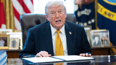 Donald J Trump Signs Executive Order Launching National Fraud Task Force In Washington DC - 16 Mar 2026.