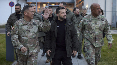 Ukrainian President Zelenskyy Visits US Army Headquarters Europe