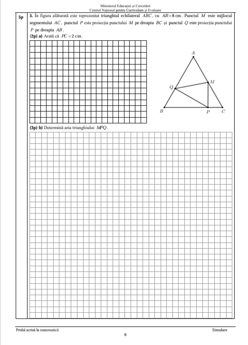Simulare matematică, subiecte, pagina 7