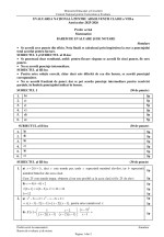Barem de corectare matematică, pagina 1