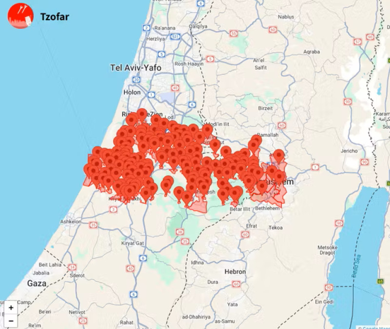 Atacuri ale Iranului în Israel, marți
