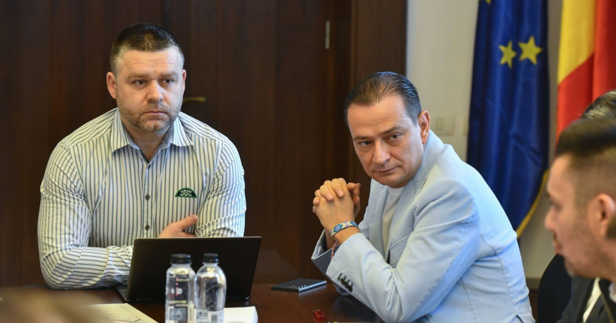 Ciprian Ciucu și Daniel Băluță, întâlnire administrativă