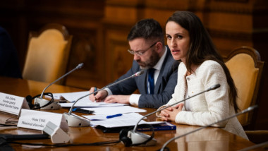 Ministra Afacerilor Externe, Oana Țoiu.