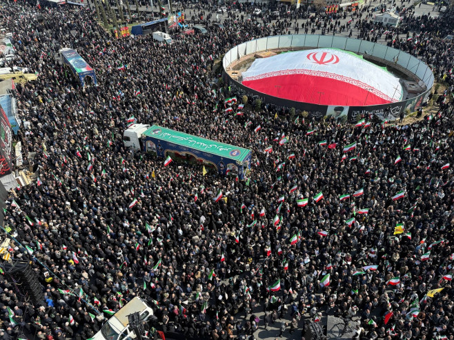 Israel-US Strike Iran: Joint Funeral For Larijani, Soleimani And IRIS Dena Sailors