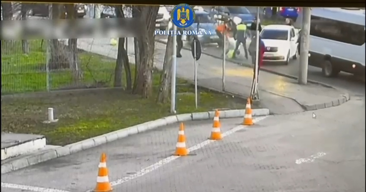 Bătaie pe un bulevard din Ploiești