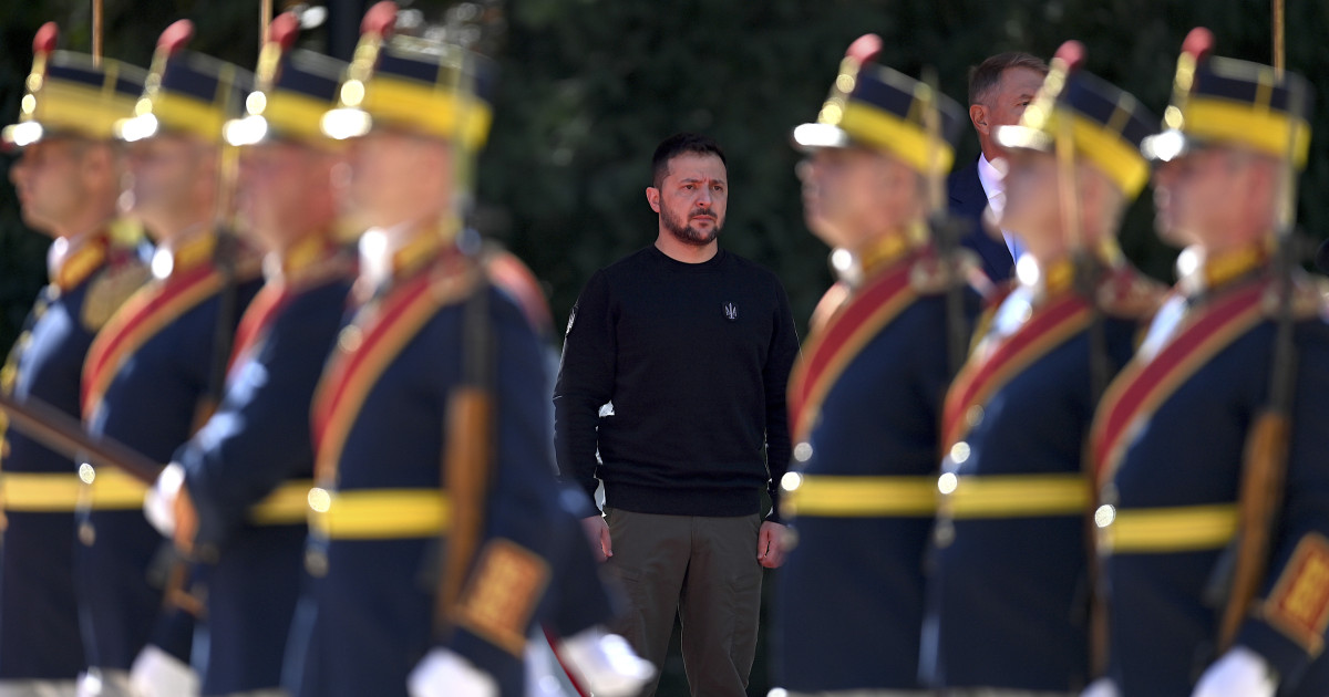 Volodimir Zelenski vine joi în România. Președintele ucrainean va avea o întrevedere cu Nicușor Dan