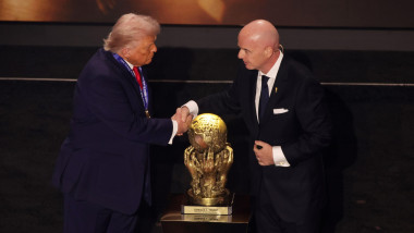 Gianni Infantino, Donald Trump