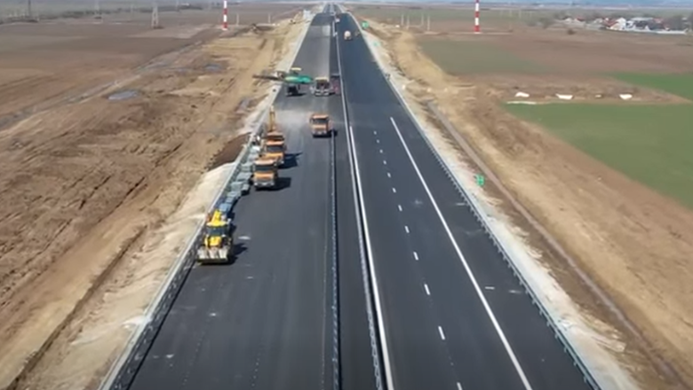 Lucrările pe sectorul Adjud–Răcăciuni al Autostrăzii Moldovei A7 au depășit 90%. Când se va deschide circulația