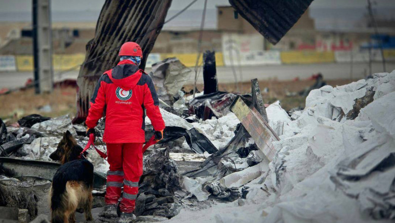 Israel-US Strike Iran: Airstrike-Damaged Building In Iran