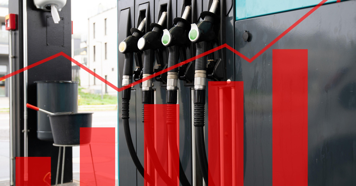 Harta Europei cu grafice ce ilustrează creșterea prețurilor petrolului și impactul economic al șocului petrolier Iran asupra UE. | sursa foto: Digi24