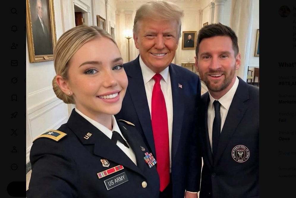 O falsă influenceriţă pro-Trump a fost creată cu ajutorul IA. „Misiunea” ei:  atragerea publicului către conţinut pentru adulţi