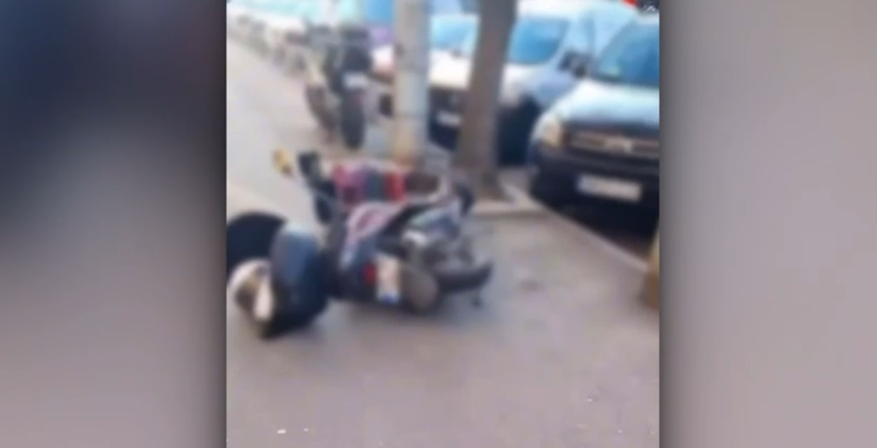 Zeci de scutere și motociclete răsturnate noaptea în sectorul 6 al Capitalei