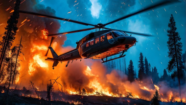 elicopter stingere incendii