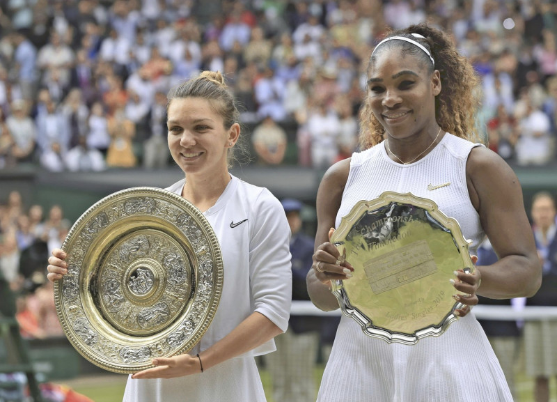 Simona Halep a spus care este jucătoarea de tenis de care a fost intimidată: „Au fost meciuri grele, foarte grele” 2 Simona Halep Serena Williams