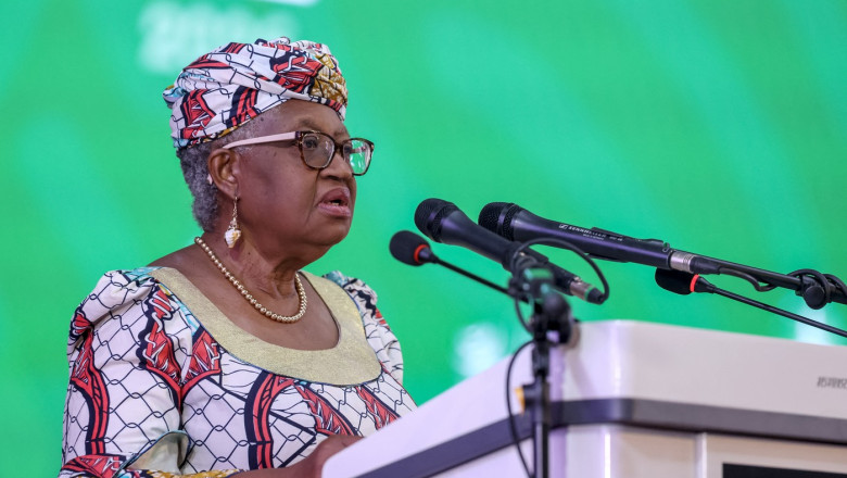 Ngozi Okonjo-Iweala, directoarea generală al Organizaţiei Mondiale a Comerţului.