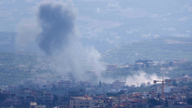 fum dupa lovituri in liban