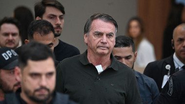 Former Brazilian President Jair Bolsonaro Leaves DF Star Hospital