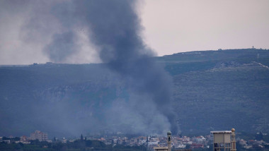 fum dupa un atac in orientul mijlociu